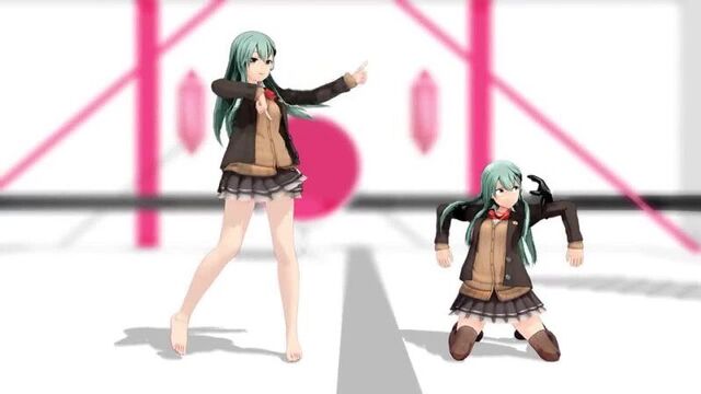 【R-18】 SUZUYA-SAN RESTRAINT DANCE MMD (GENTLEMANS HAND) BY NONEFEROERO