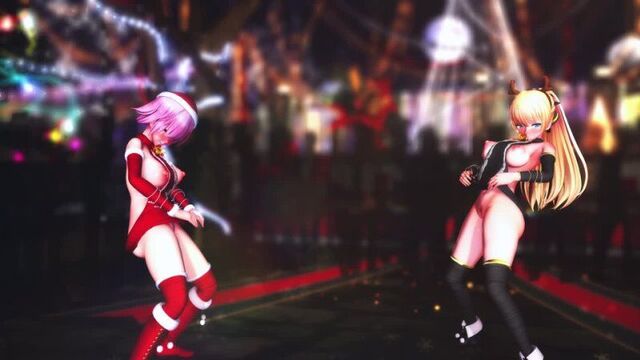 MMD R-18 [EXTRA] Angela & Mash Roki Author Aquinas