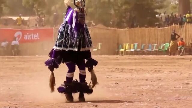 Afro dance !! Vini Vici - Universe Inside. Tribu Zaouli. Costa de Marfil