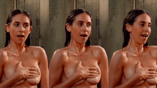 Alison Brie nude