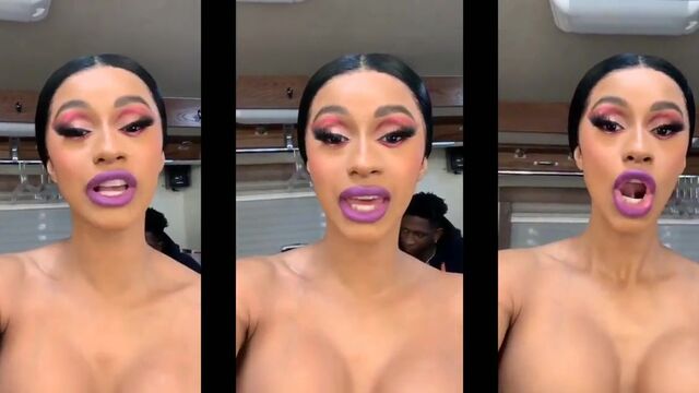 Cardi B nude