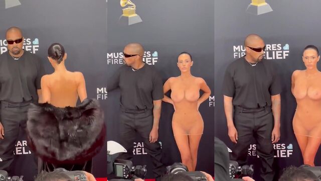 Bianca Censori nude