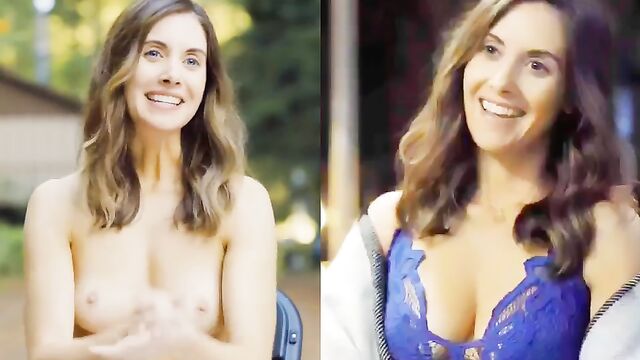 Alison Brie nude