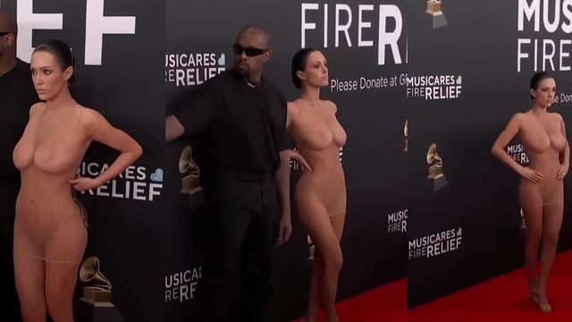 Bianca Censori nude