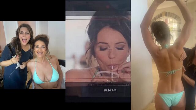 Elizabeth Hurley nude