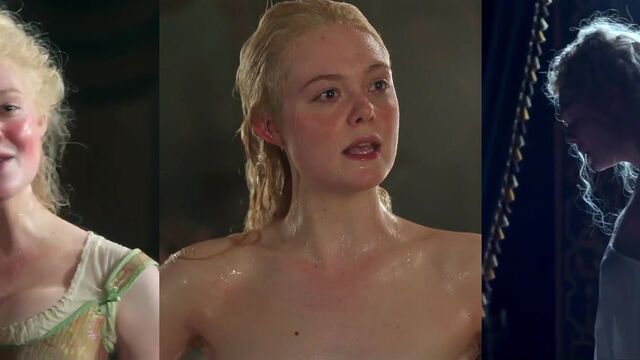 Elle Fanning nude