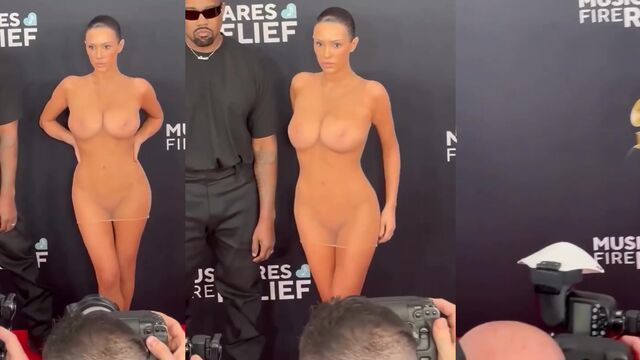 Bianca Censori nude