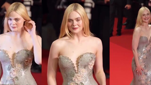Elle Fanning nude