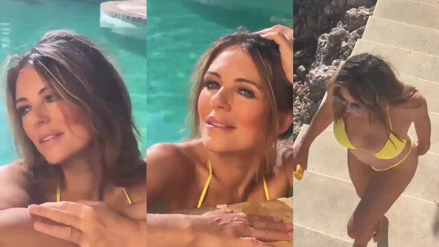 Elizabeth Hurley nude