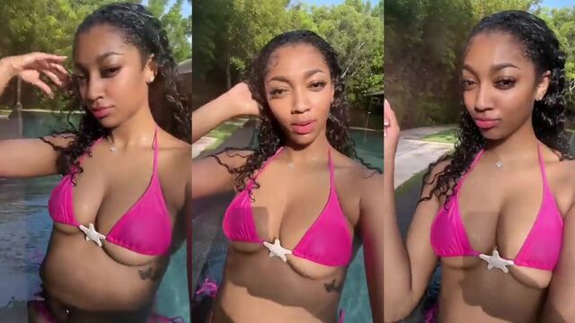 Angel Reese nude