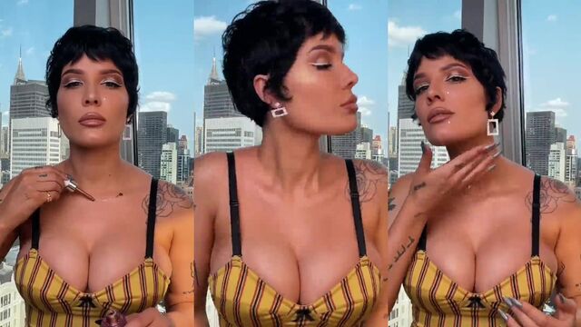 Halsey nude