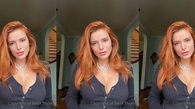 Bella Thorne nude