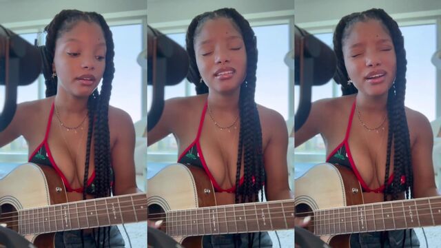 Halle Bailey nude
