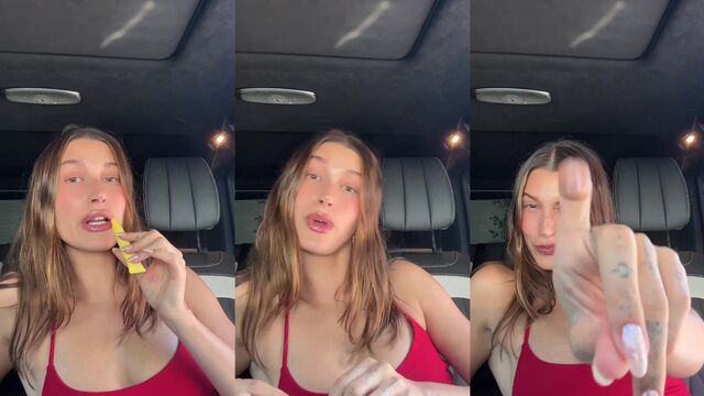 Hailey Bieber nude