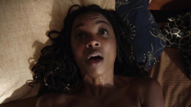 Emmy Rossum, Shanola Hampton nude