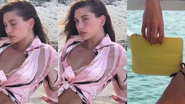 Hailey Bieber nude