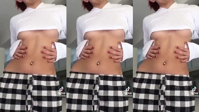 Cata Molina, a famous Argentine Tiktoker, has sex and is very naughty