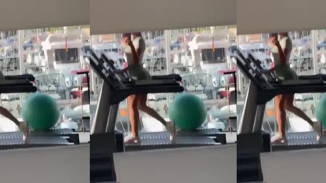 Georgina Rodriguez shows her big ass and shakes it with corno