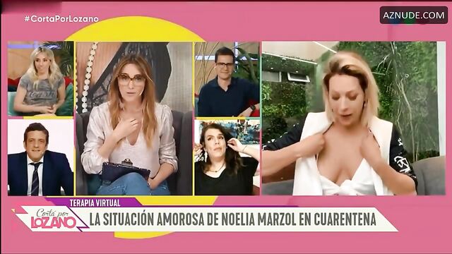 Noelia Marzol, the Argentine model and actress, showcases her stunning 10-inch tits in a steamy video