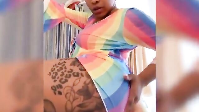 Ebony teen with a big ass gets fucked hard and takes a cum shot