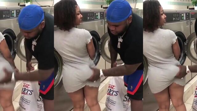 A thick ass girl shows her best ass twerking