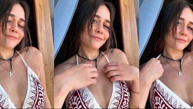 Perfect fake tits sex with a hot brunette and a lot of boobs slapping
