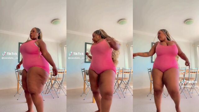 Thick BBW Chococolateza gets her huge ass banged