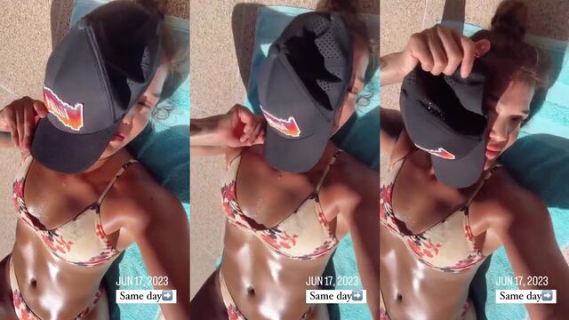 Hot Latina fighter Tracy Cortez shows off her big ass in steamy scenes