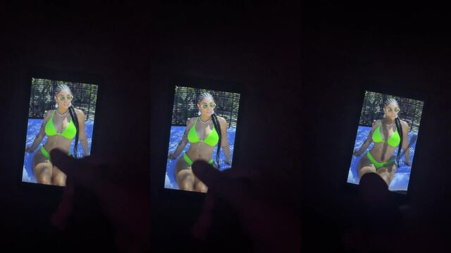 I paid tribute to my sperm in a hot cumshot video