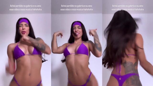 Leaked TikTok video shows anime tits and spicy ebony teen