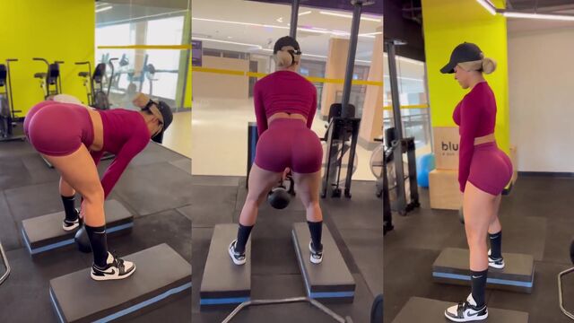 Twerking TikTok thot shows off her body and gets wild