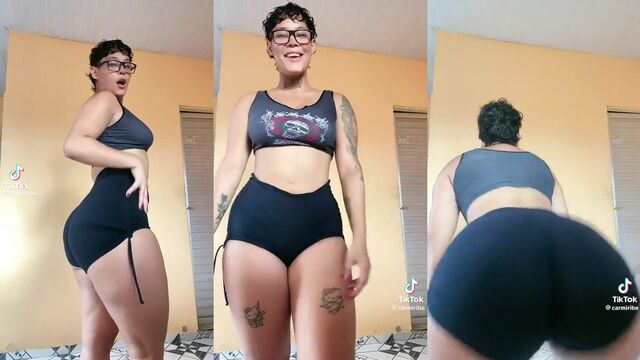 Hot Latina with big ass Camila Ramos enjoys intense action