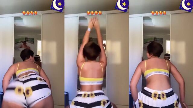 Taynara é uma famosinha que adora dançar funk e rebolar