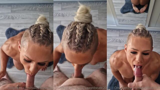 Female bodybuilder Nikkita Fitness enjoys intimate gym encounters