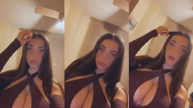 A fat cock for huge boobs of an amazing amateur with perfect ass