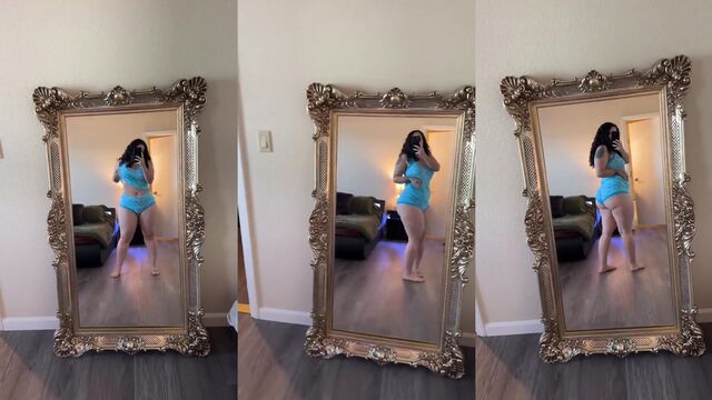 Phat ass PAWG BlakeLeeGreen getting creampied every time she wants