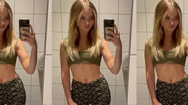 Freya Allan gets her pussy eaten by a horny MILF in a steamy scene