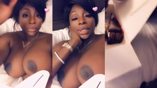 Busty Ebony IG Model’s Phat Ass Is a Stroke of Genius