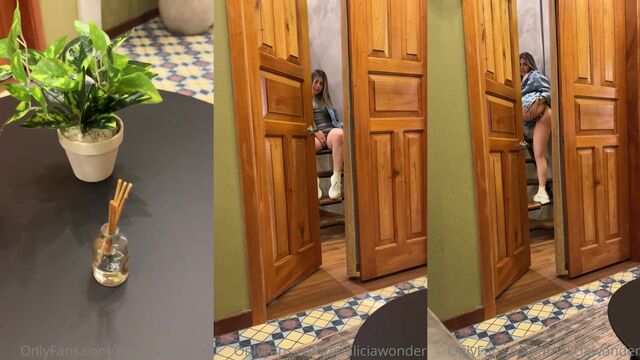 Hot Russian blonde with medium tits and yummy pussy Fingering Solo