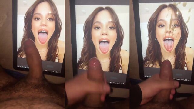 Jenna Ortega's leaked photos spark a hot cum tribute reaction