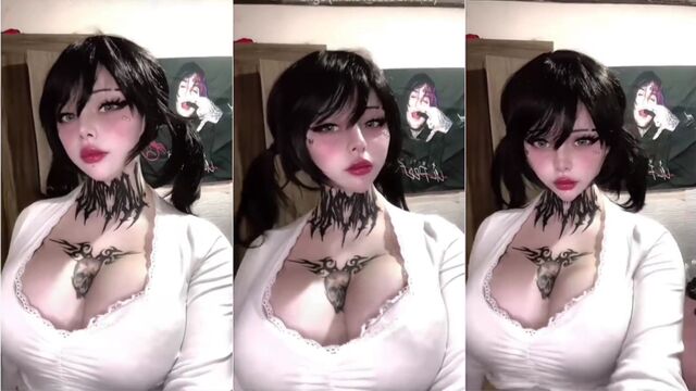 Gótica culona Solange Watona being a slut 4