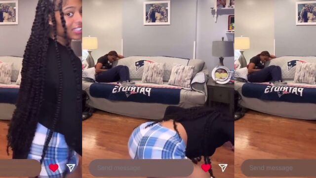 Zoe Spencer rides KaicenaT’s big ass in reverse cowgirl