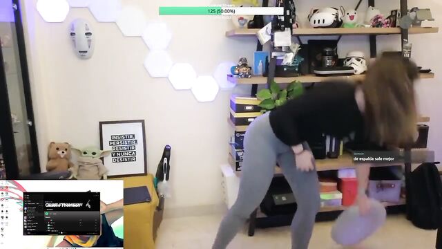 Spanish Twitch Streamer Nutsi Gets Wild in the Hot Tub!