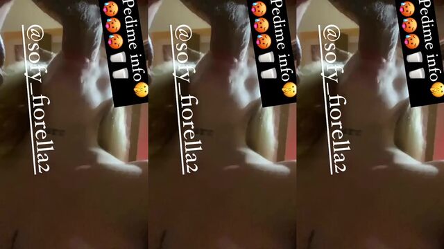 A sexy brunette from Argentina has sex with her boyfriend in a steamy scene