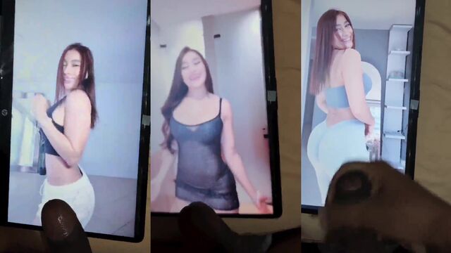 Hot Colombian woman Manuela QM gets her pussy filled with cum