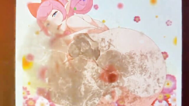 I cumtribute while watching Helsie get fucked hard