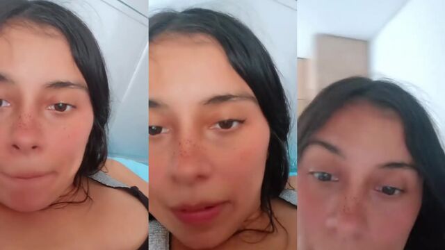 Flaca Mexicana de Perrita con Tanga Blanca es una verdadera perra trola