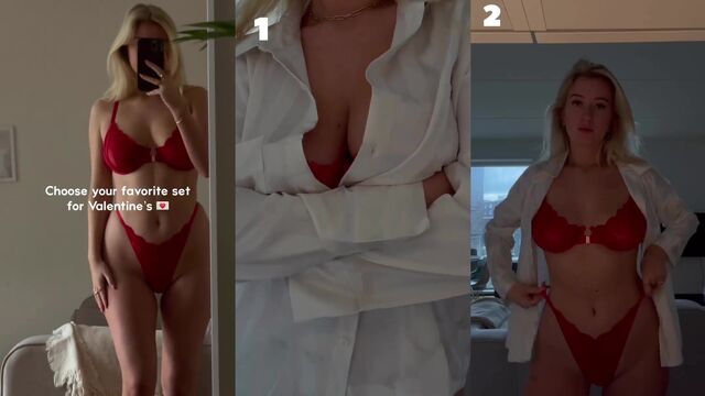 Josefine Simone Key gets out of her chastity after a long time