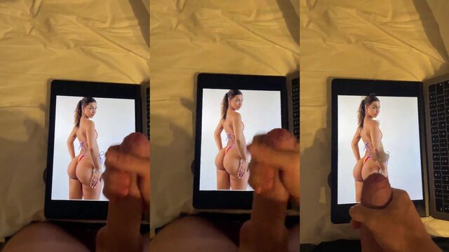 Mika Lafuente's big ass gets a cum tribute treatment