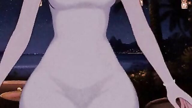 Camila VTuber shows off her big thighs and twirch during stream